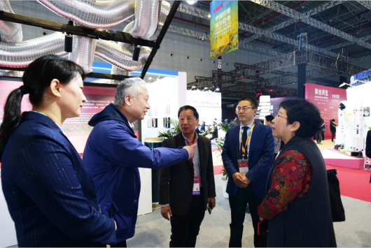 十九家石家莊市紡企亮相國家會(huì)展中心 共赴中紡聯(lián)2023春季聯(lián)展