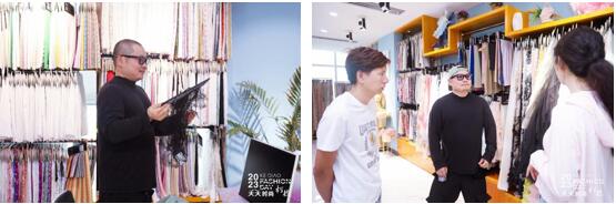 精準(zhǔn)對(duì)接，暢談合作！經(jīng)緯大師梁宇走進(jìn)柯橋面料企業(yè)