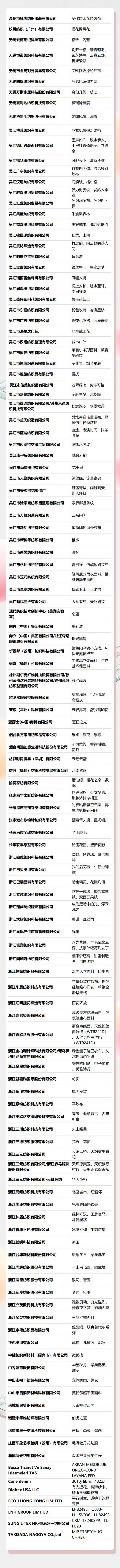 重磅揭曉！第50屆（2024/25秋冬）中國流行面料入圍評審獲獎名單公布！