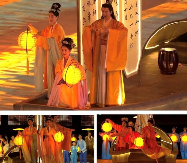 揭秘，亞運(yùn)會(huì)開幕式服裝出處在這，楚艷水墨入詩畫