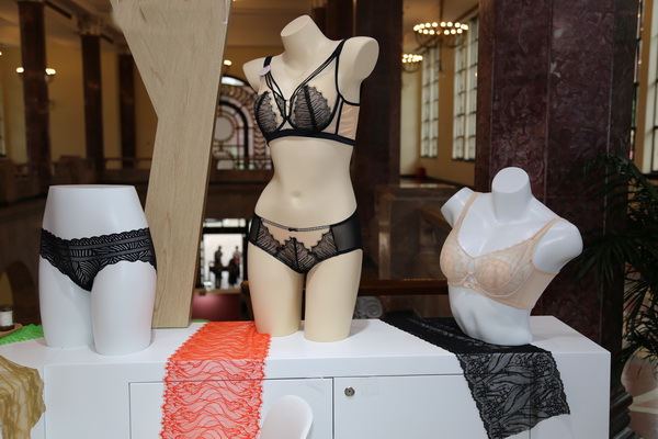 高端女士內(nèi)衣面輔料供應(yīng)商--健萌紡織盛裝參加INTERFILIERE Shanghai 