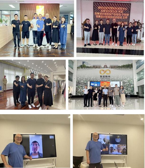 12家面料企業(yè)驗(yàn)證順利完成！ 2023中國生態(tài)環(huán)保面料設(shè)計大賽組委會走進(jìn)企業(yè)