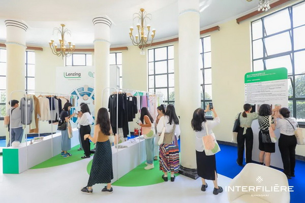蘭精亮相2023 INTERFILIERE Shanghai, 循環(huán)低碳共護綠色星球