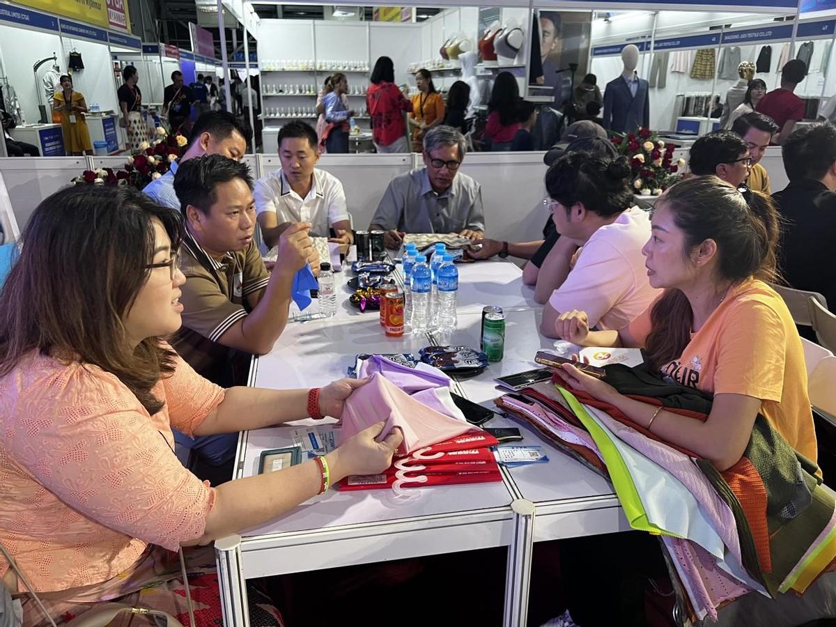 共創(chuàng)中緬紡織新時(shí)代，2023年浙江國際貿(mào)易（緬甸）展覽會(huì)圓滿收官