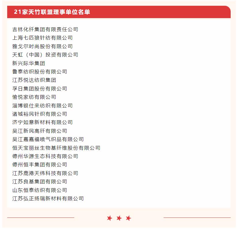 天竹聯(lián)盟再次擴(kuò)容，新增理事單位21家會員單位19家