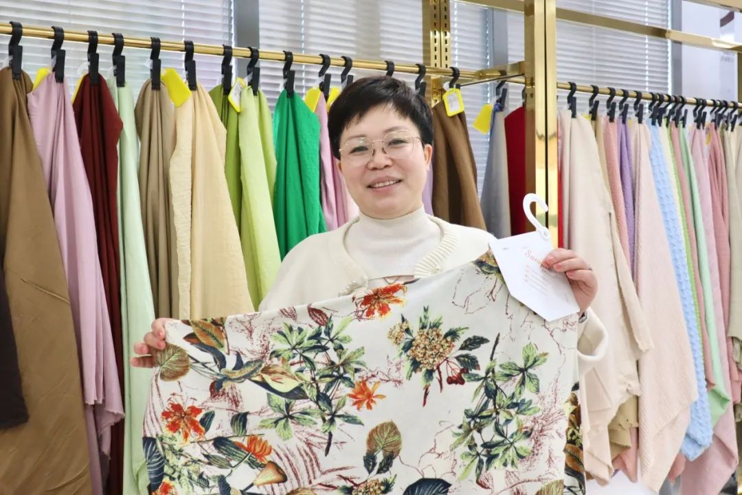 越努力，越幸運&mdash;&mdash;訪紹興市易燦紡織品有限公司董事長羅麗琴