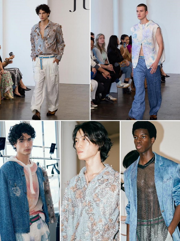 玖姿JUZUI創(chuàng)意總監(jiān)王陶2025春夏紐約時(shí)裝周&ldquo;盛開&rdquo;花樣新中式