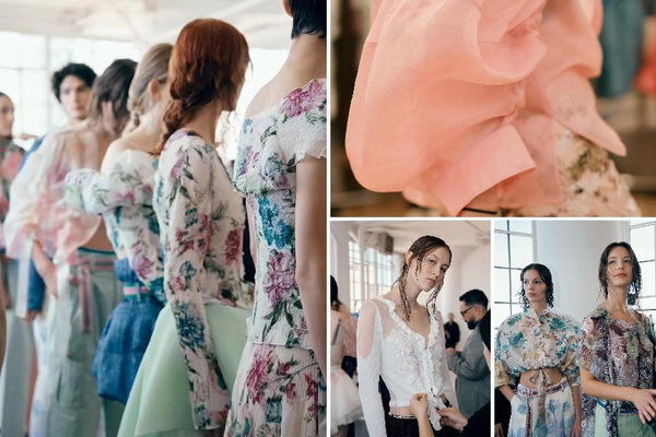 玖姿JUZUI創(chuàng)意總監(jiān)王陶2025春夏紐約時(shí)裝周&ldquo;盛開&rdquo;花樣新中式