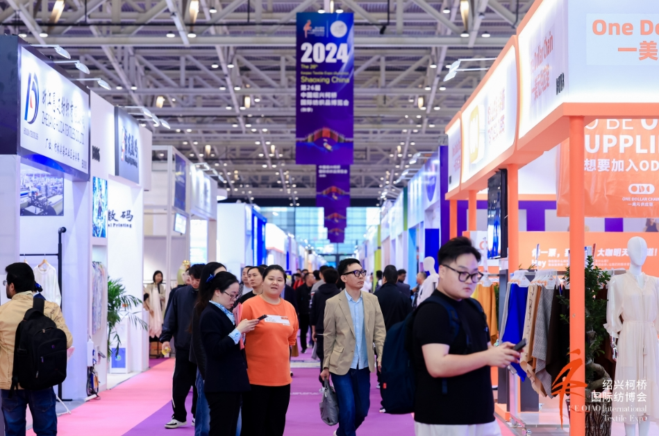 十余場主題發(fā)布，掀起紡博會時尚熱潮！?2024柯橋秋季國際紡博會創(chuàng)意時尚秀精彩綻放