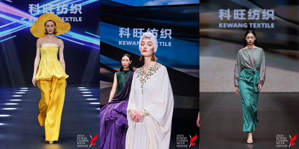 柯橋時尚綻放高光！20場品牌發(fā)布會傳遞原創(chuàng)設計之美
