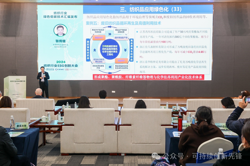 綠色未來(lái)，創(chuàng)新驅(qū)動(dòng)：2024中國(guó)紡織行業(yè)ESG創(chuàng)新大會(huì)圓滿落幕