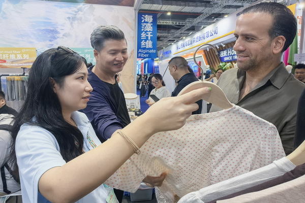 海纖&reg;生物黑科技閃耀intertextile秋冬展，海藻纖維倍受追捧！