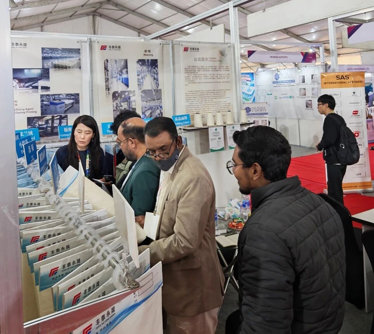 豐泰永晟集團(tuán)開年參加孟加拉展，出海攬單