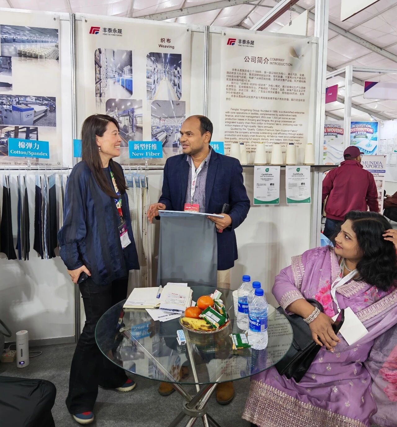 豐泰永晟集團(tuán)開年參加孟加拉展，出海攬單